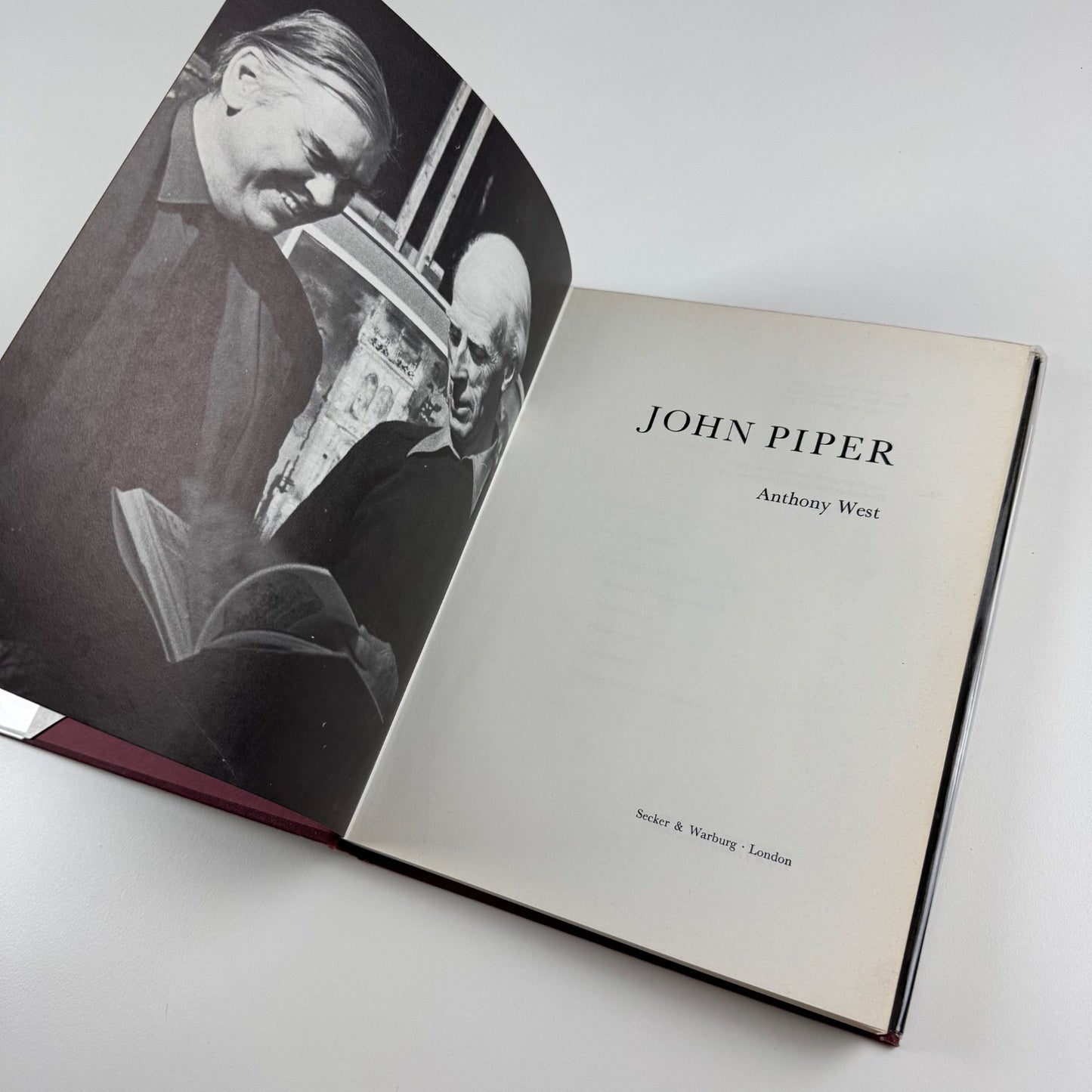 John Piper by Anthony West | Secker & Warburg, 1979