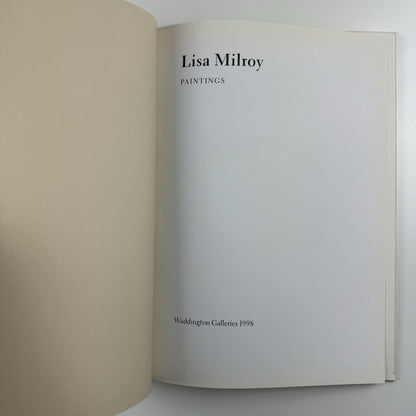 Lisa Milroy Paintings | Waddington Galleries, London, 1998