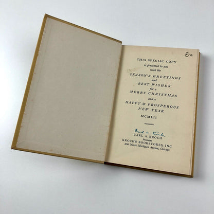 The Printed Book by Harry G. Aldis | Cambridge University Press, 3rd edition 1951 | Carl A. Kroch signature