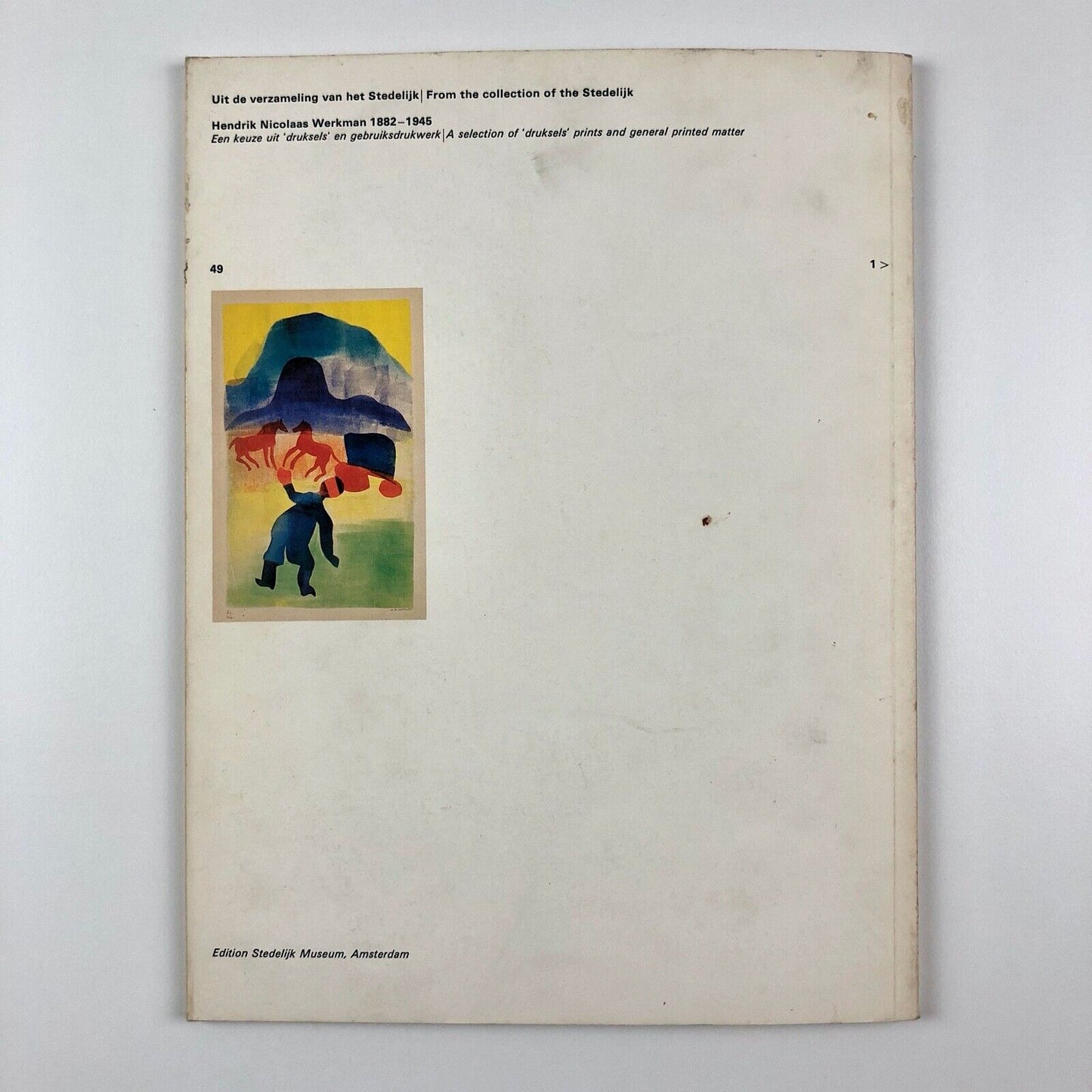 Hendrik Nicolaas Werkman 1882-1945 | ‘Druksels’ prints and general printed matter | Stedelijk Museum, Amsterdam