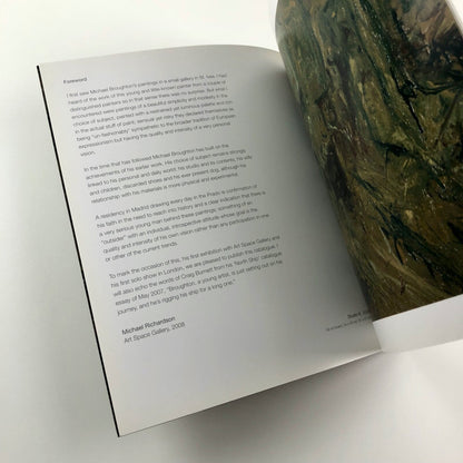 Michael Broughton. Inside Light. Paintings and drawings | Art Space Gallery catalogue and private view card, 2009