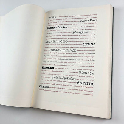 Typographische Variationen by Herman Zapf, 1963