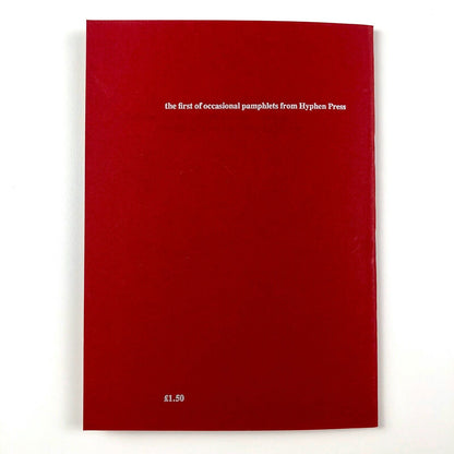 Designing a Present: a pamphlet by Norman Potter to accompany the book What is a designer | Hyphen Press, 1980