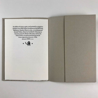 Two Speeches of Abraham Lincoln | The Hill Press | Gravelly Hill, Baltimore, 2000