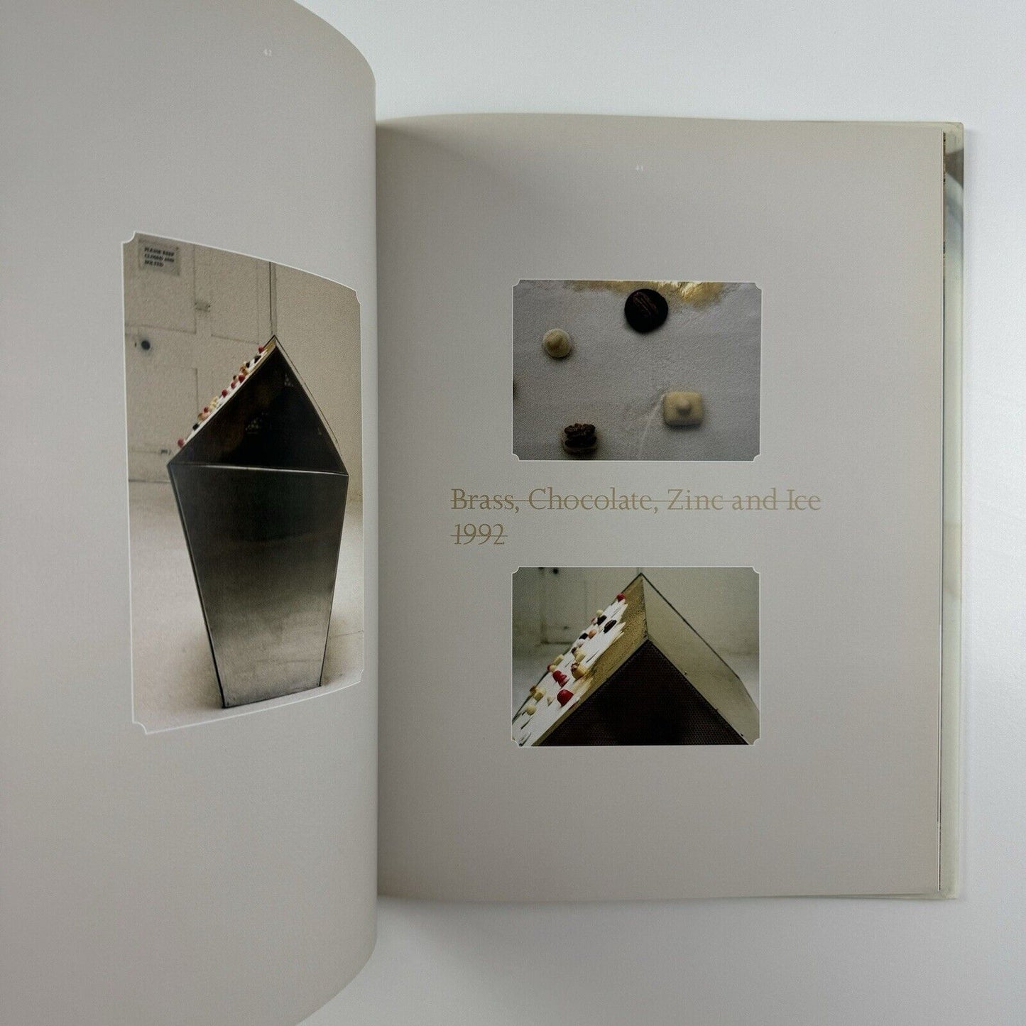 Jane Simpson – Fresh Fresher | Gagosian 2002 private view invitation and folding sheet