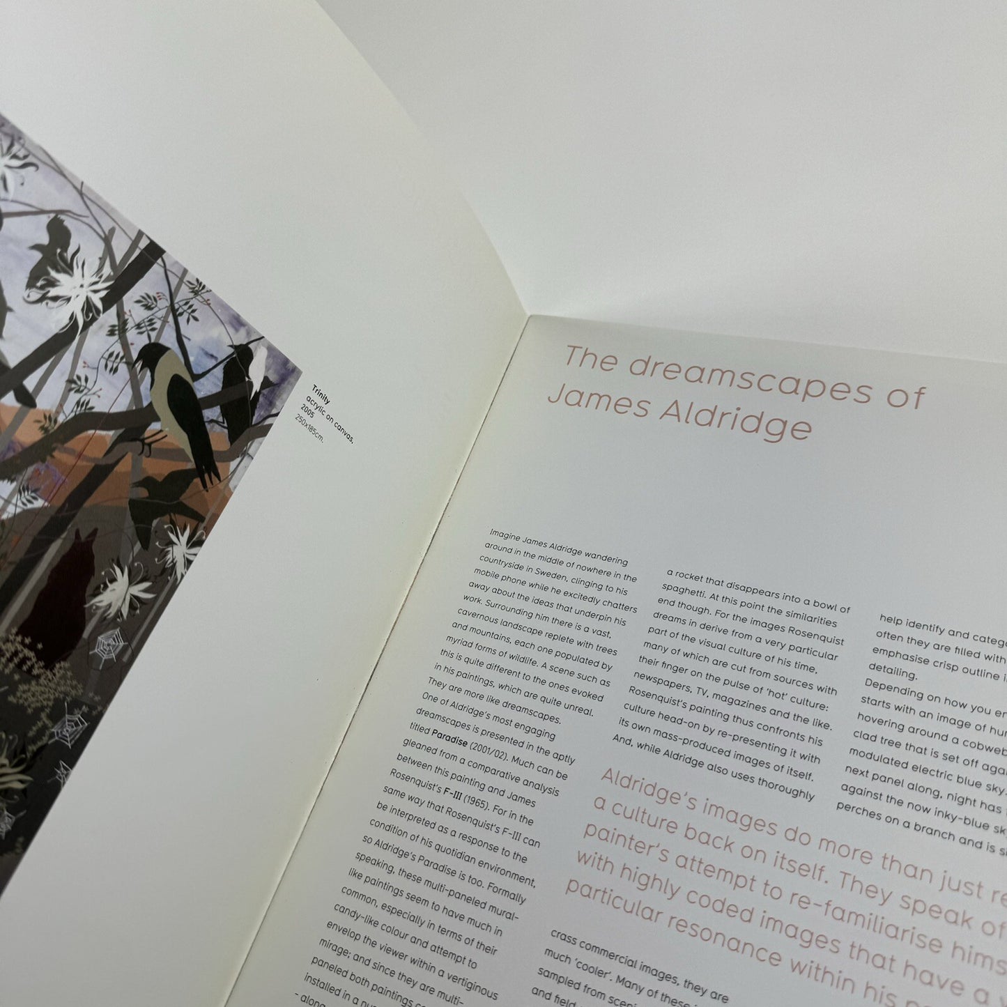 James Aldridge. Seasons in the Abyss | Chapter/David Riseley Gallery, 2005