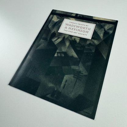 Leaflet for Twenty prints by Wadsworth & Nevinson | The Fine Art Society, undated
