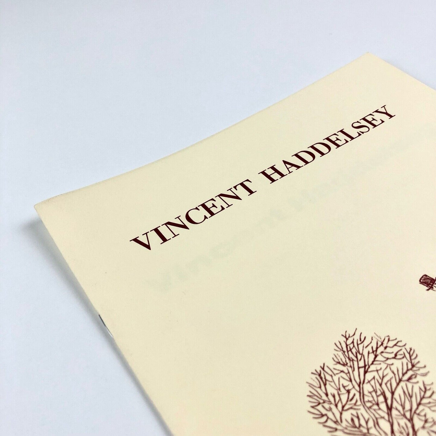 Vincent Haddelsey | David Findlay, New York exhibition catalogue 1984