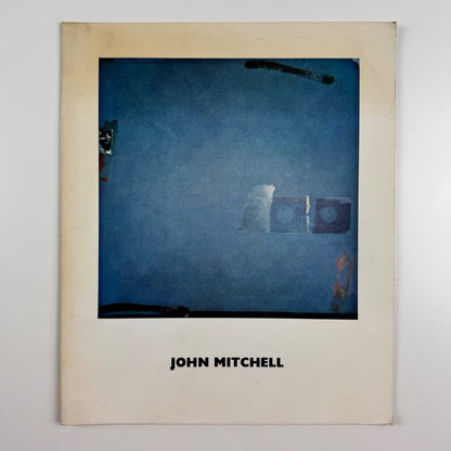 Folding card for John Mitchell. Camden Arts Centre 1972
