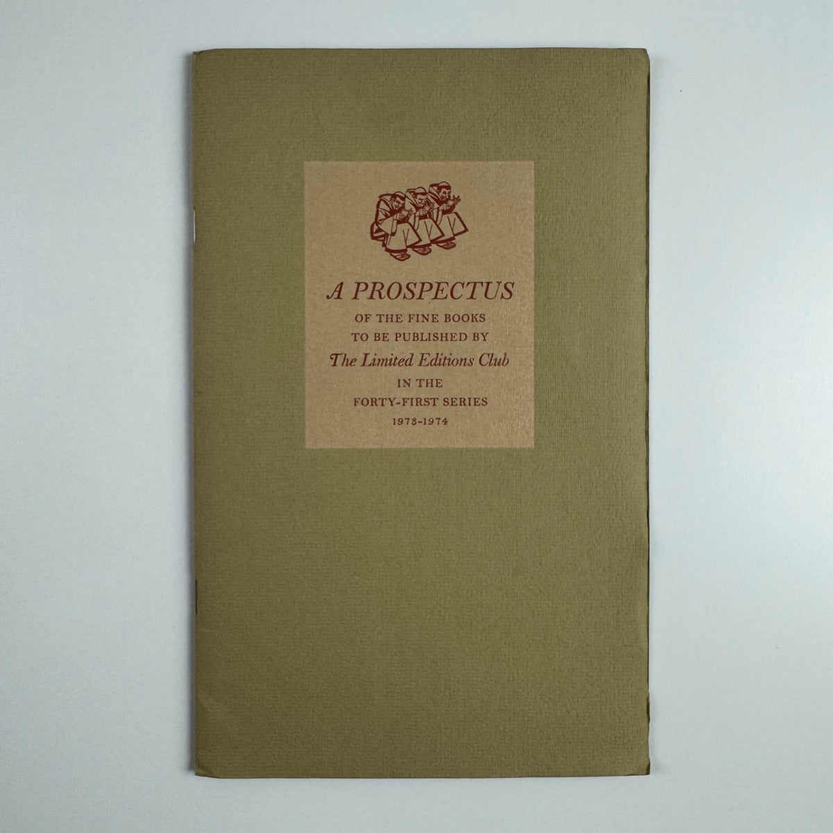 A Prospectus of the fine books by The Limited Editions Club 1973-1974