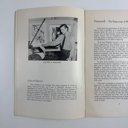 Prints and Drawings by Walter R. Rogalski | The Print Club of Cleveland and The Cleveland Museum of Art, 1954