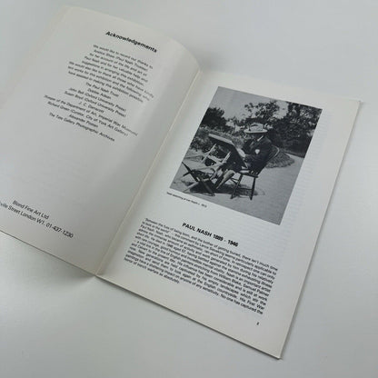 Paul Nash. Paintings, watercolours and graphic work | York City Art Gallery and Blond Fine Art, 1980