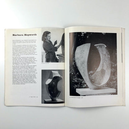 Recent British Sculpture – exhibition catalogue | British Council 1961-63