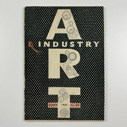 Art & Industry journal | Vol 42 No 252, June 1947 | The Studio | Mark Severin cover?