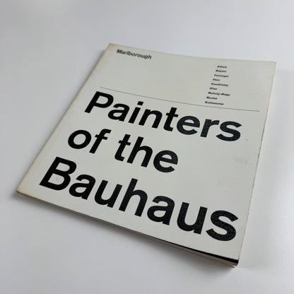 Painters of the Bauhaus | Marlborough Fine Art cat. 9, 1962, design by Gordon House
