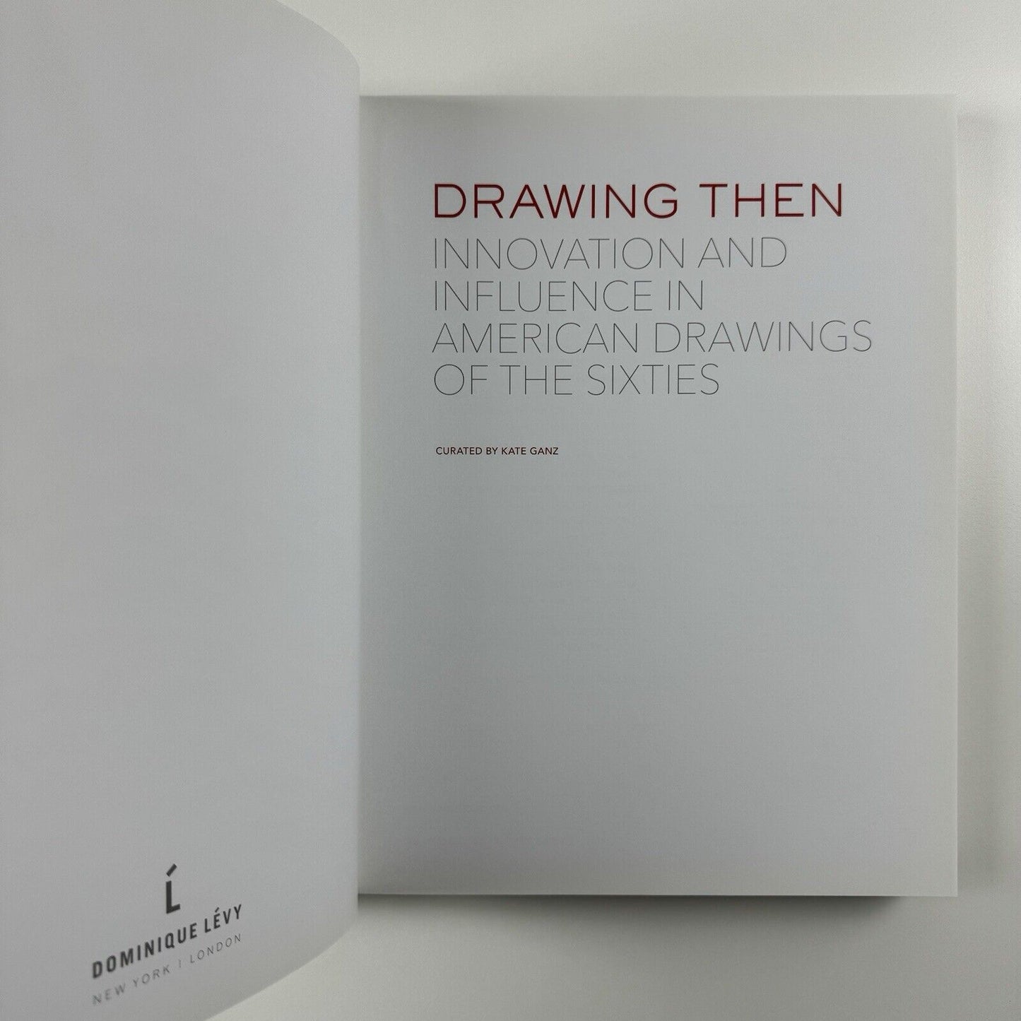 Drawing Then. Innovation and influence in American drawings of the sixties | Dominique Lévy, New York, 2016