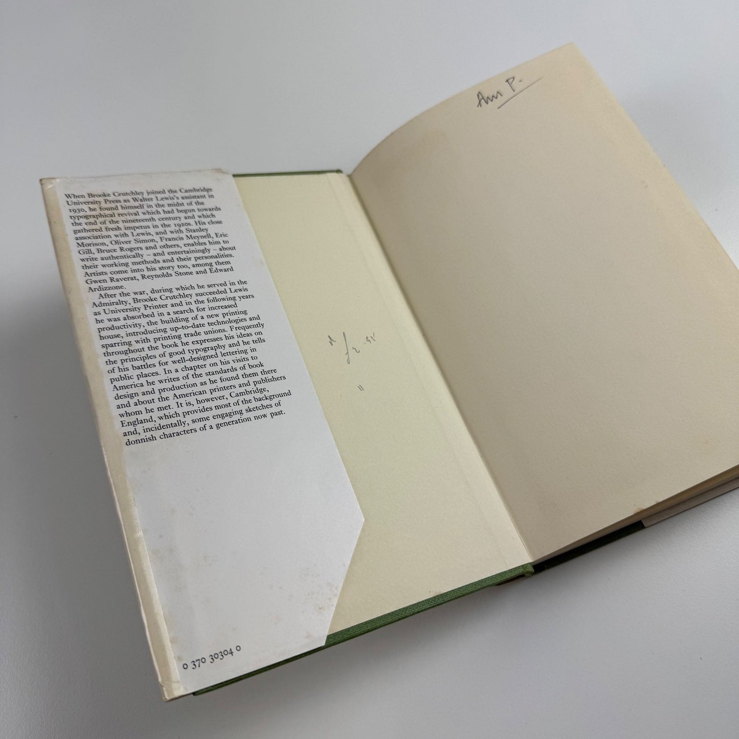 To be a printer by Brooke Crutchley | The Bodley Head, 1980