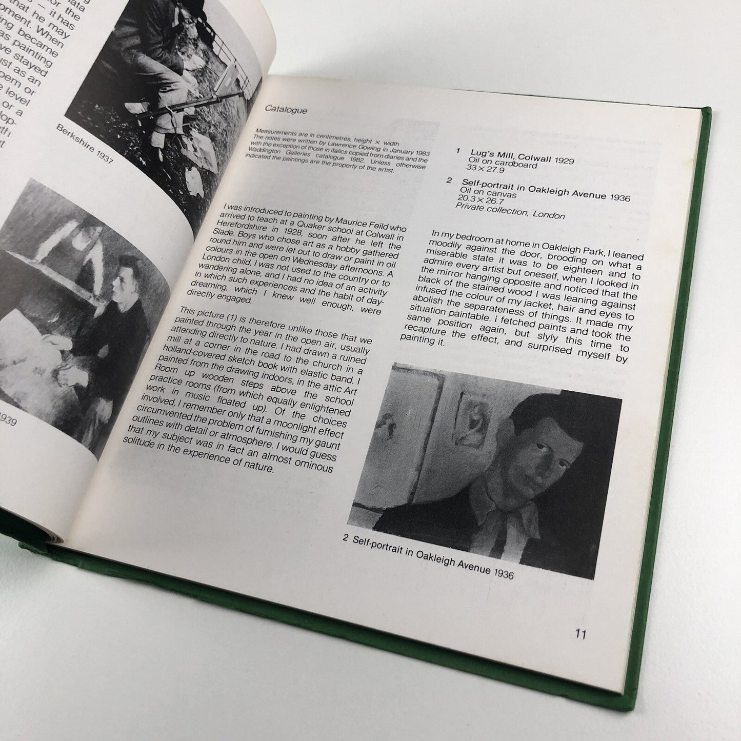 Lawrence Gowing | Serpentine Gallery, Arts Council | Catalogue design Gordon House 1963