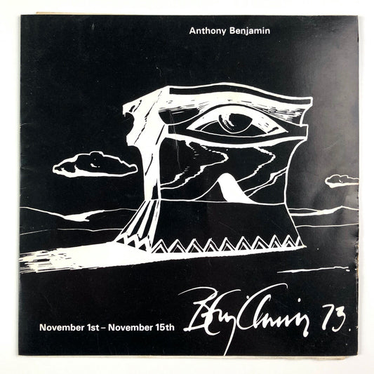 Anthony Benjamin – folded card | Gorner and Millard, 1973