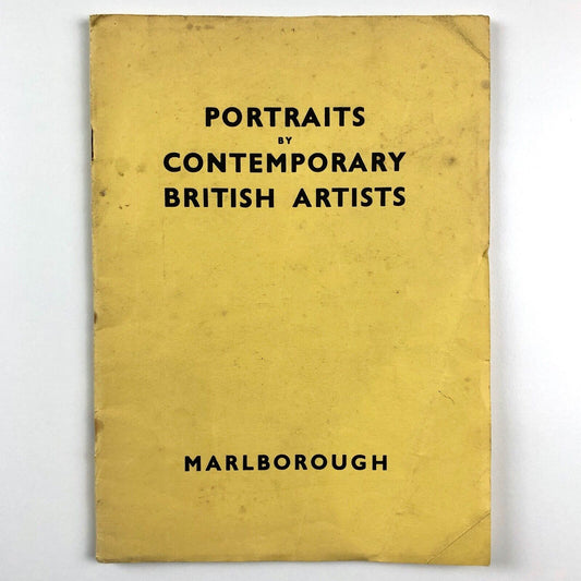 Portraits by Contemporary British Artists | Marlborough Fine Art catalogue, 1953