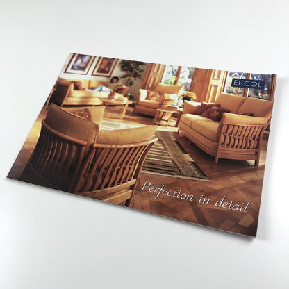 Ercol furniture brochure – 'Perfection in detail', dated 2001