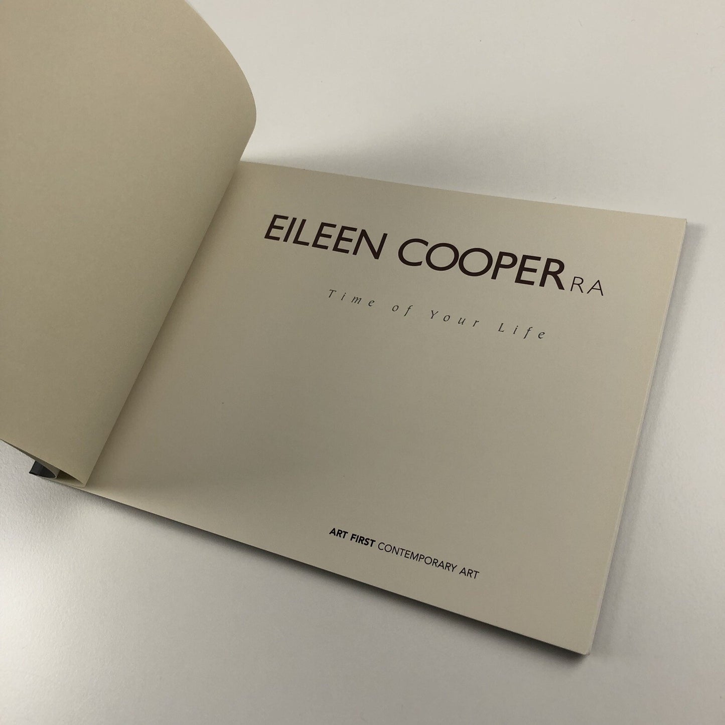 Eileen Cooper – Time of Your Life | Art First Contemporary Art exhibition catalogue, 2005