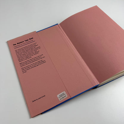 The Western Type Book 194 specimens of typefaces for books Hamish Hamilton 1970 new revised edition foreword by Hans Schmoller