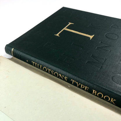 Tillotsons Type Specimen book new edition | December 1952