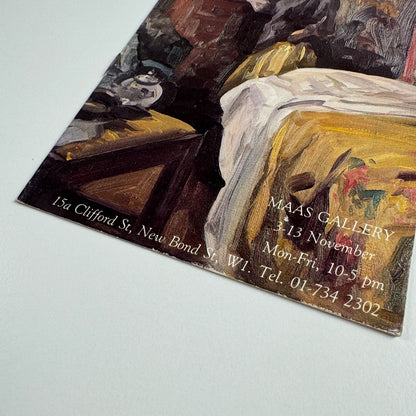 Antony Bream | Maas Gallery, intro Christopher Forbes 3-13 November no year given