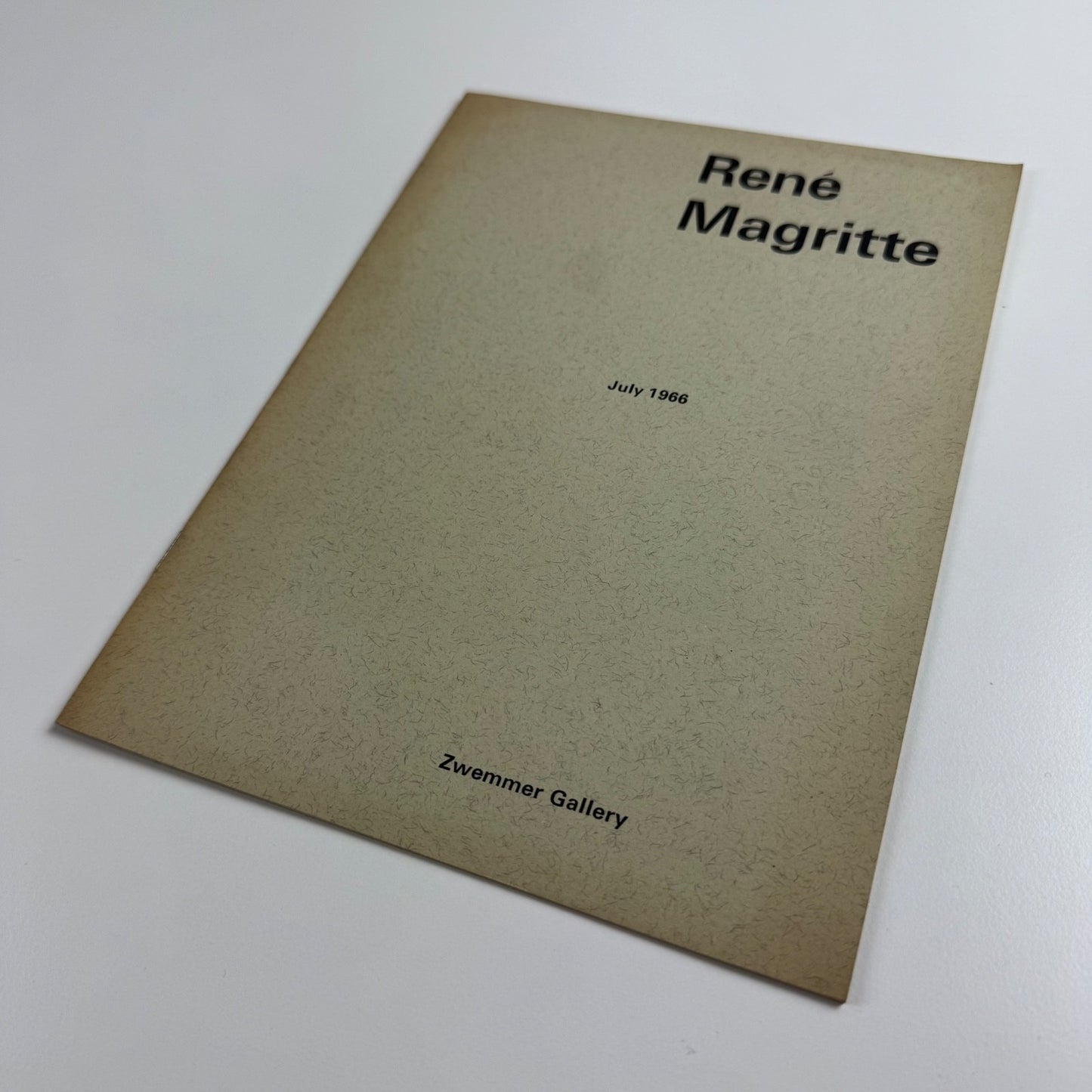 René Magritte | Zwemmer Gallery, London July 1966