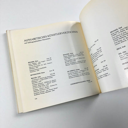 Surrealismus in Europa [Surrealism in Europe] | Baukunst Köln 1969