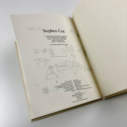 Stephen Cox: Traces, Works From South India | Artsite Bath catalogue, 1988 | Signed, limited edition copy