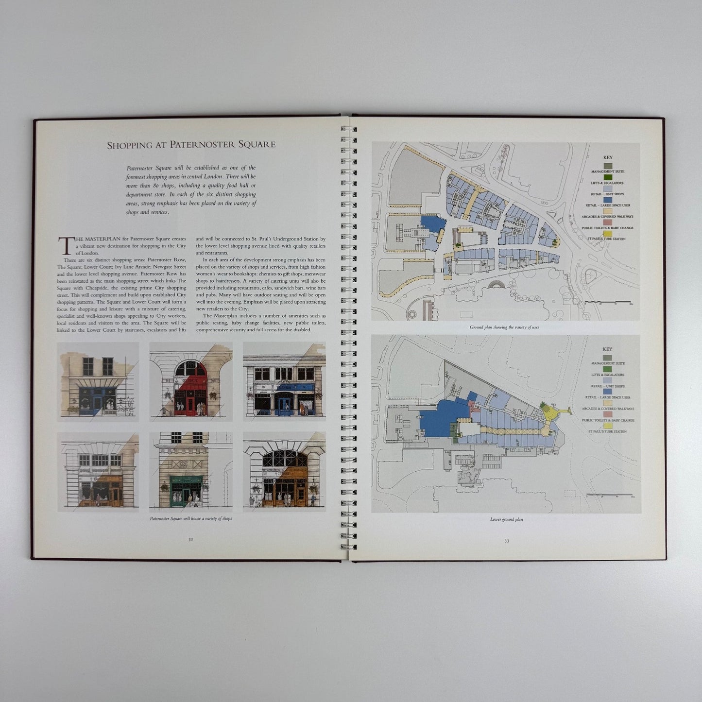 Paternoster Square the masterplan. Terry Farrell & Company undated c.1990