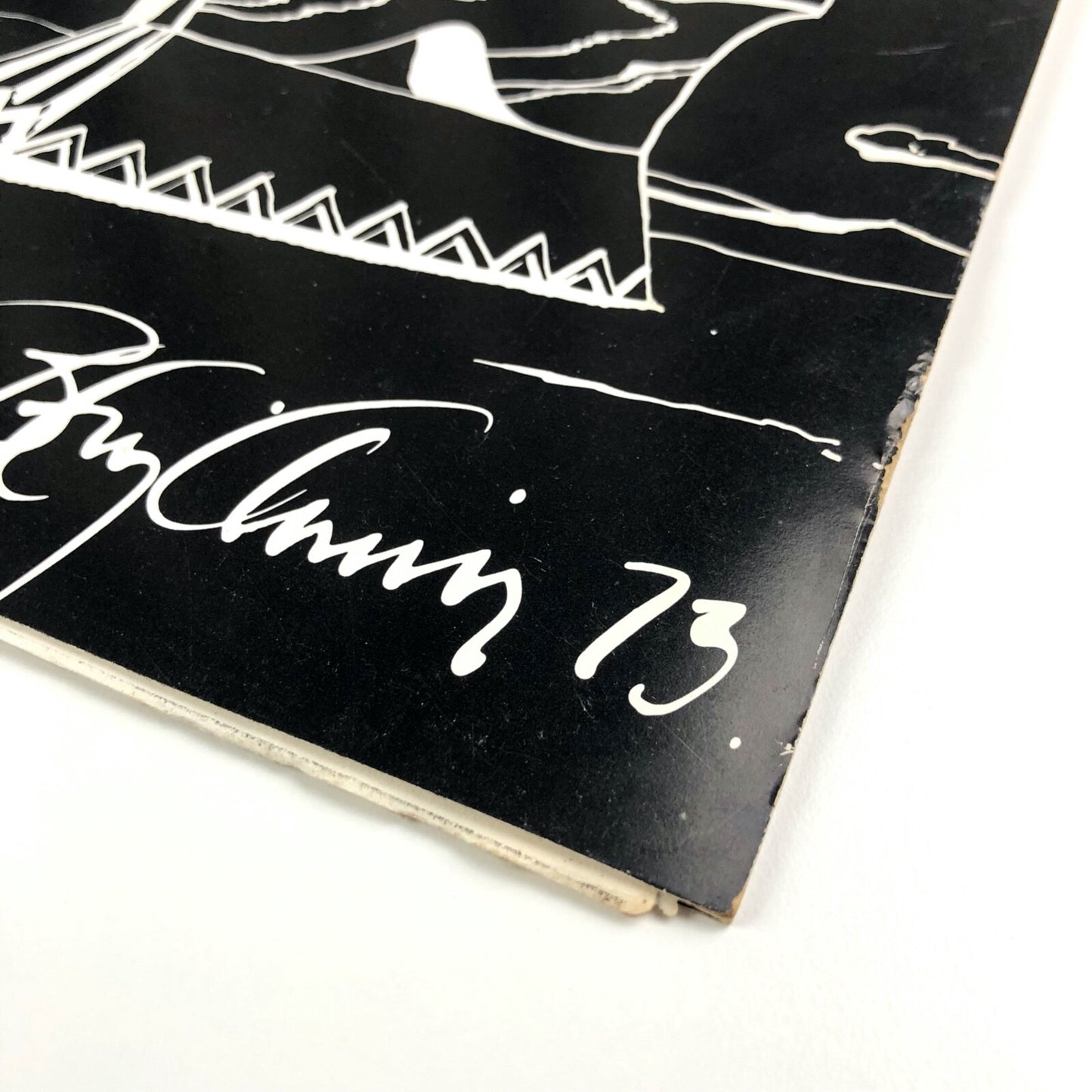 Anthony Benjamin – folded card | Gorner and Millard, 1973