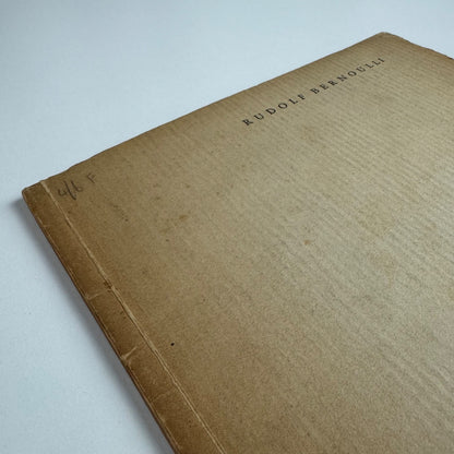 Mein Weg zu Klee | Rudolf Bernoulli. Verlag Benteli, 1940