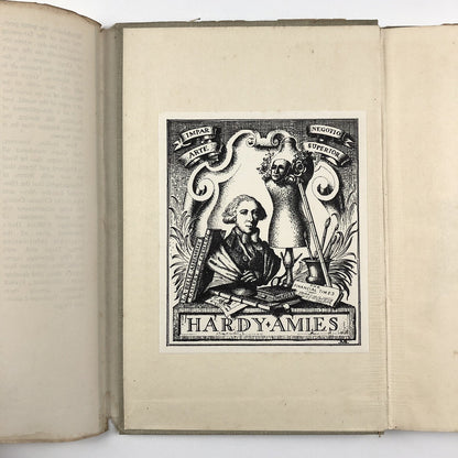 Constantin Guys Ariel Books intro Clifford Hall 1945 | Hardy Amies bookplate