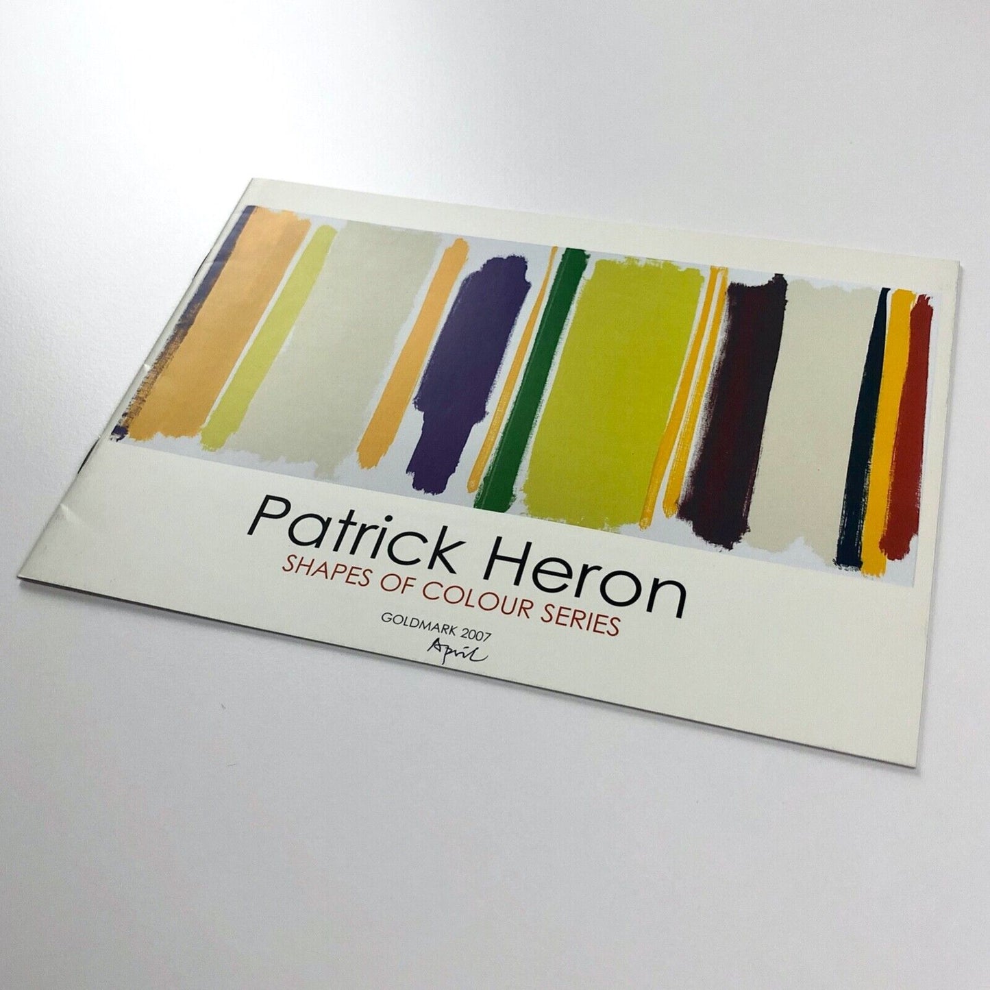 Patrick Heron – Shapes of Colour Series | Goldmark Gallery catalogue booklet, 2007
