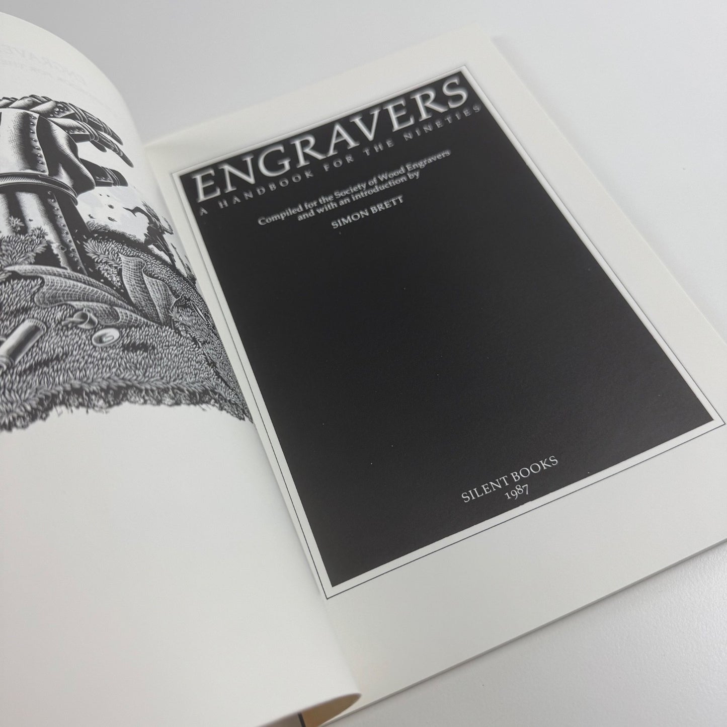 Engravers A Handbook for the Nineties compiled for the Society of Wood Engravers by Simon Brett | Silent Books, 1987