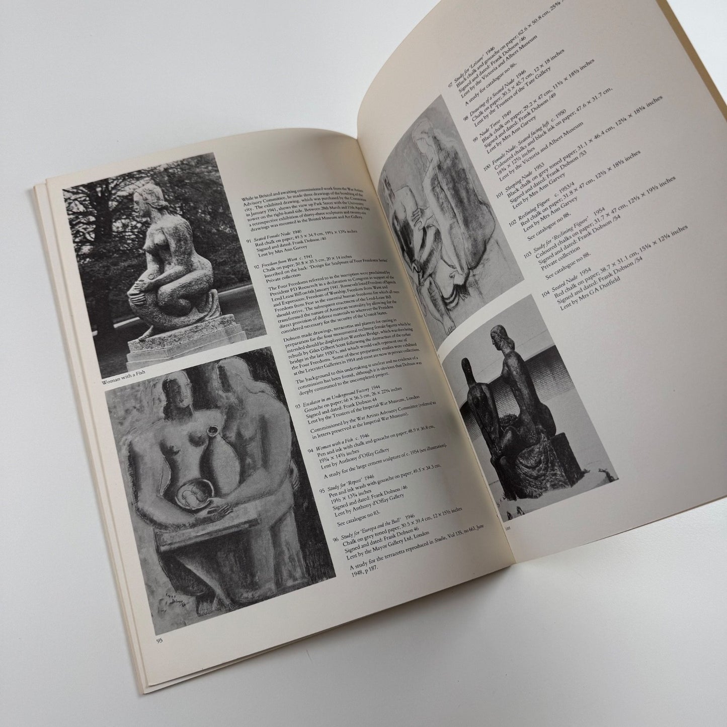 True and Pure Sculpture. Frank Dobson | Kettle's Yard Arts Council, 1981/2