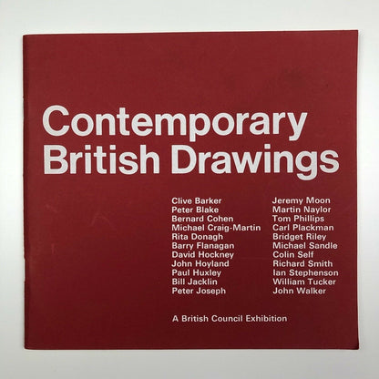 Contemporary British Drawings Dibujos Británicos Contemporáneos | A British Council Exhibition, 1975