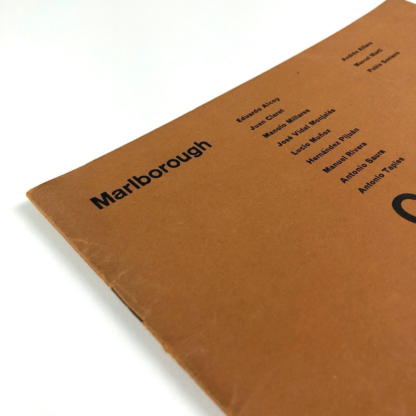 Contemporary Spanish Painting & Sculpture | Marlborough Fine Art catalogue, 1962 | catalogue design by Gordon House