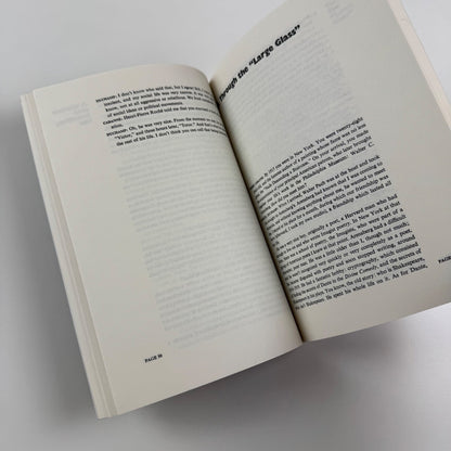 Dialogues with Marcel Duchamp by Pierre Cabanne | Da Capo Press, 1987