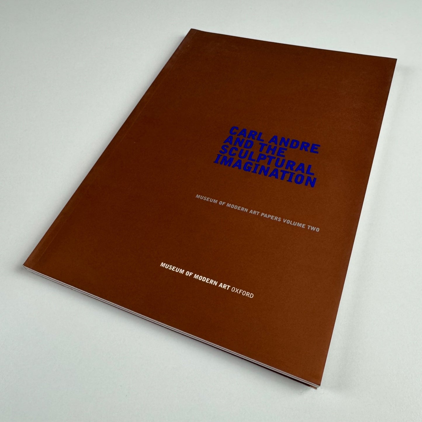 Carl Andre and the sculptural imagination Museum of Modern Art Papers 2, 1996
