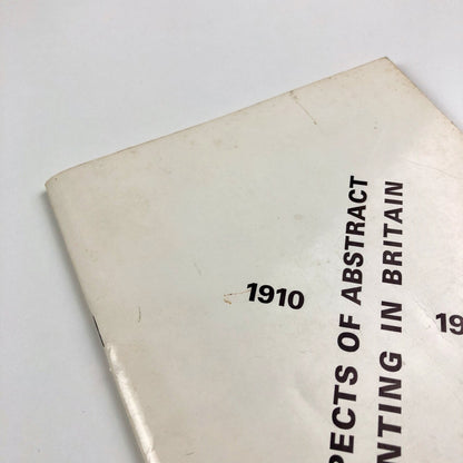 Aspects of Abstract Painting in Britain 1910-1960 | Talbot Rice Art Centre exhibition catalogue, 1974