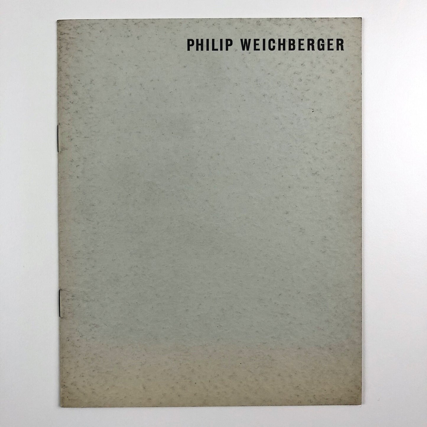 Philip [Philipp] Weichberger. Gemälde, Gouachen | Kunsthalle Bremen exhibition catalogue, 1959