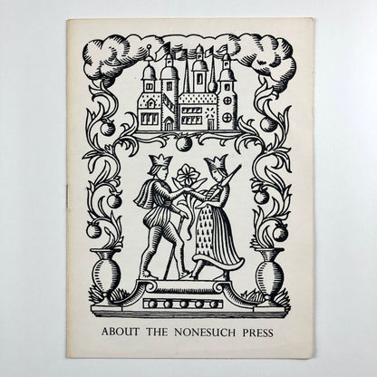 About the Nonesuch Press | Gainsborough House museum | April 1974