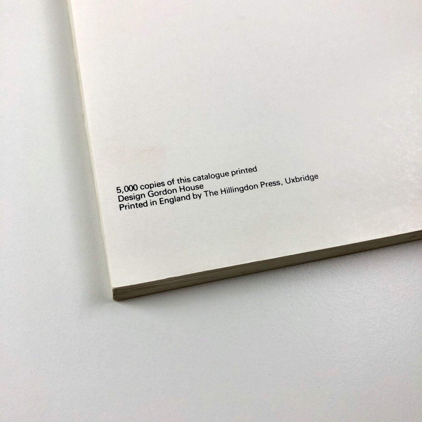 British Painting 1952-1977 Royal Academy of Arts | catalogue design by Gordon House