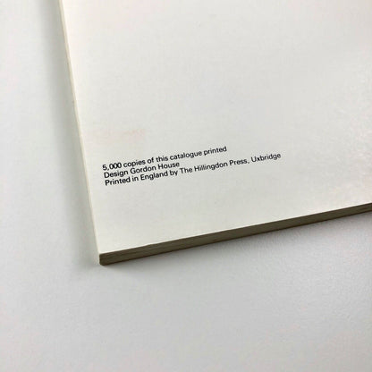 British Painting 1952-1977 Royal Academy of Arts | catalogue design by Gordon House