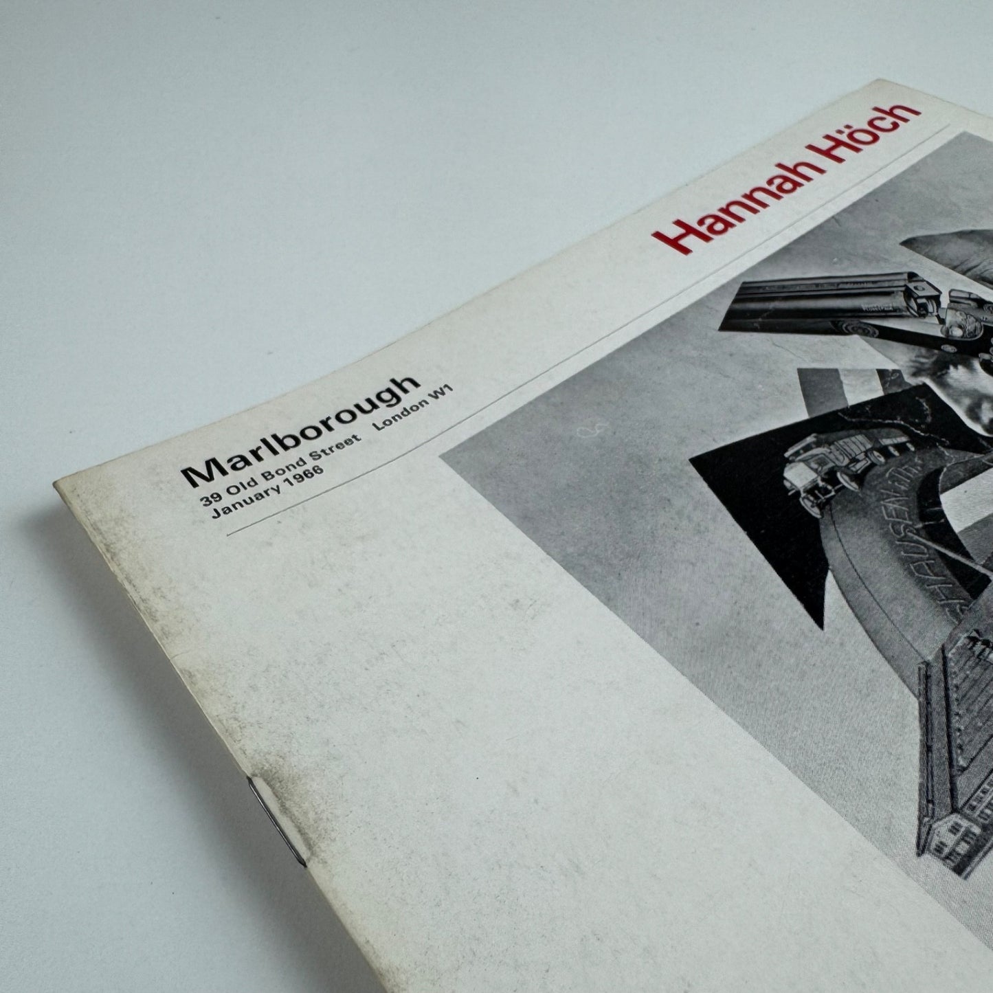 Hannah Höch | Marlborough Jan 1966 cat.no. 178 design by Gordon House