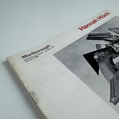 Hannah Höch | Marlborough Jan 1966 cat.no. 178 design by Gordon House